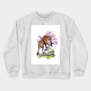 Lotus Tiger Crewneck Sweatshirt